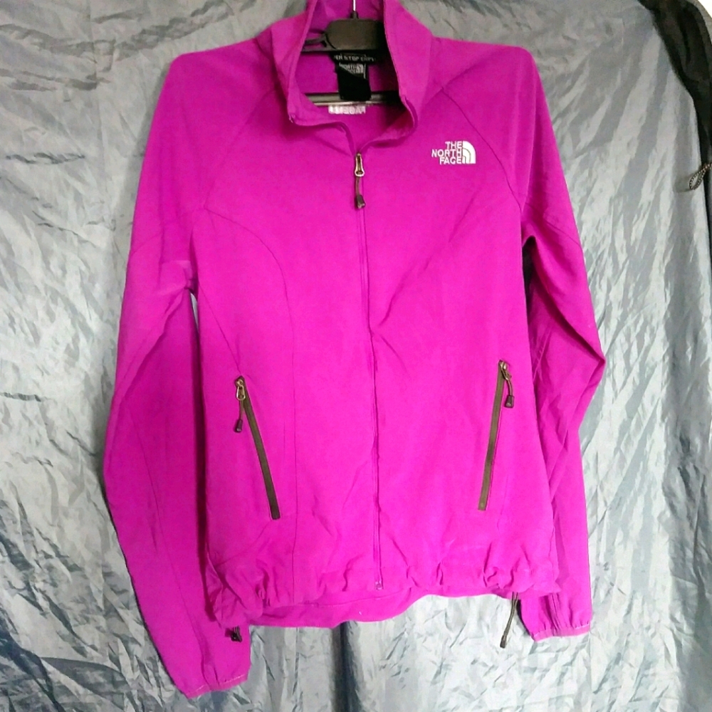 S) The North Face Drawstring Waist Jacket